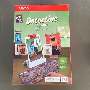 Osmo Detective Agency Starter Kit For IPad - New, Never Used